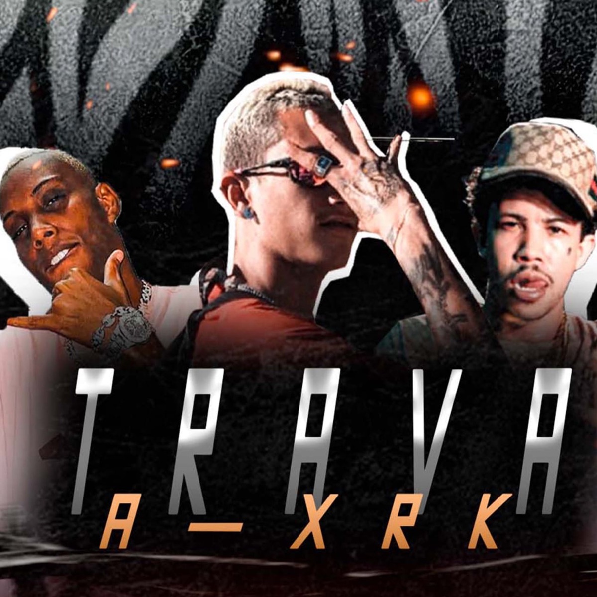 Trava a Xrk (feat. Mc Magrinho, MC GW & Mc achata) - Single by MC Galego Xcamoso & DJ ZANGADO OFICIAL album cover