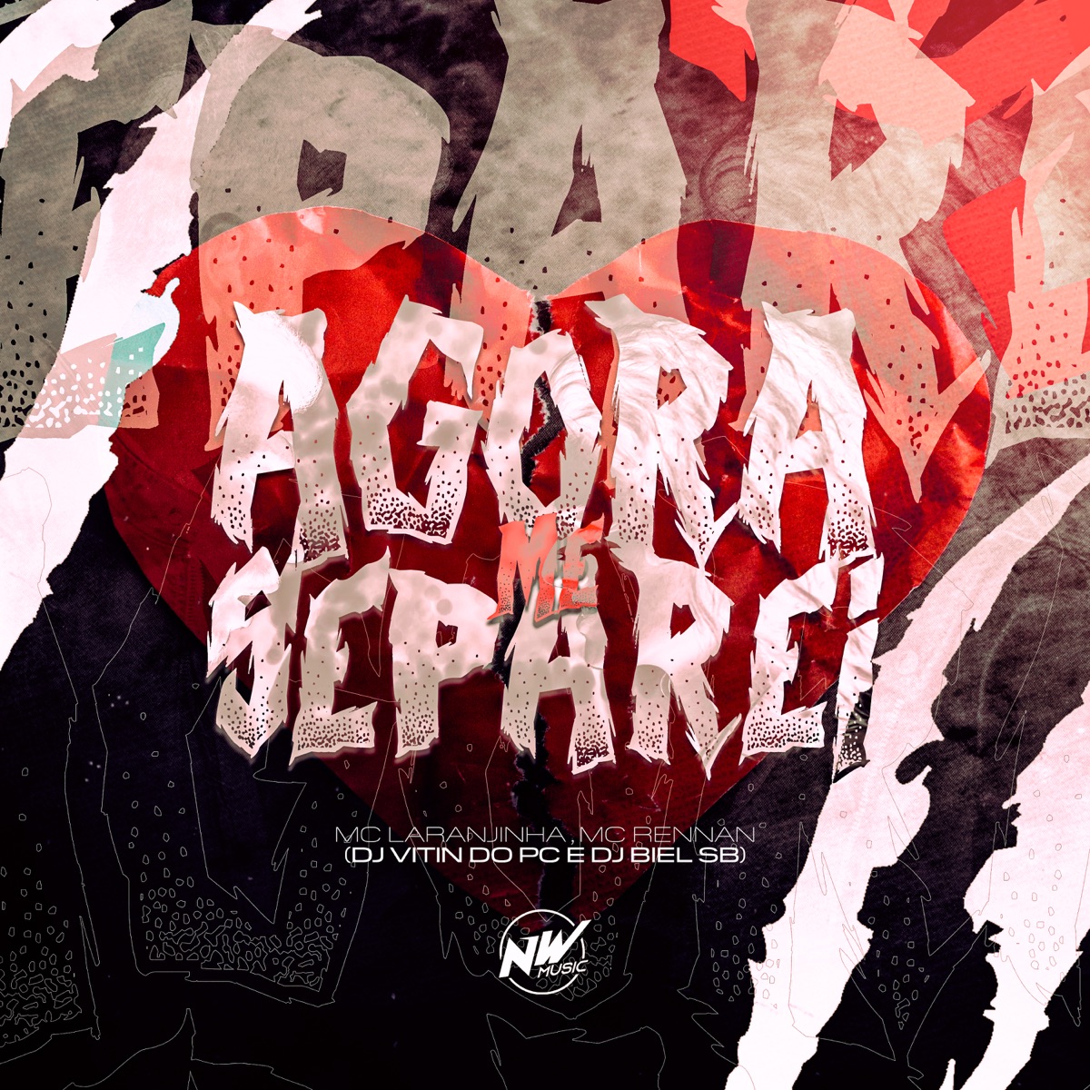 Agora Me Separei (feat. Mc Rennan) - Single by Mc Laranjinha, DJ Vitin do PC & DJ BIEL SB album cover
