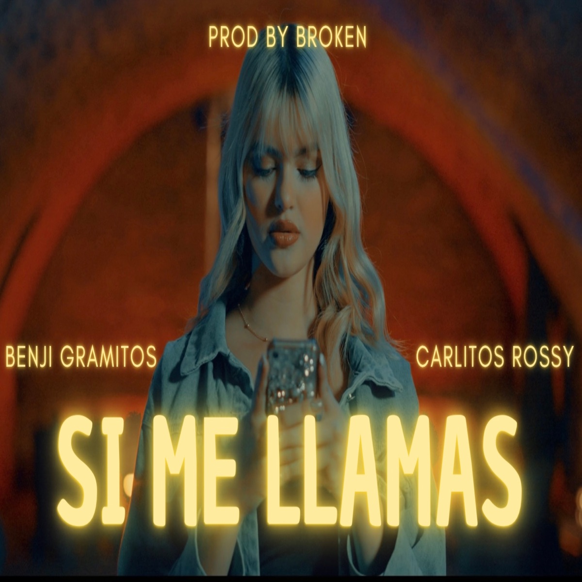 Si Me Llamas (feat. el broken) - Single by Benji Gramitos & Carlitos Rossy album cover