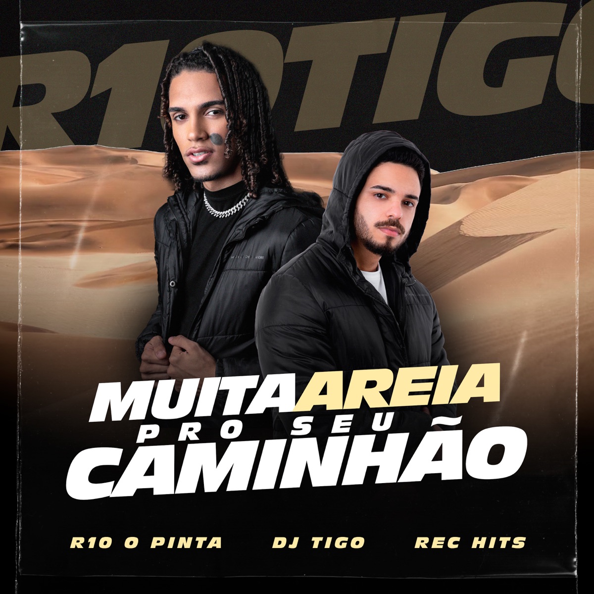 Muita Areia pro Seu Caminhão - Single by R10 o Pinta, Dj Tigo & Rec Hits album cover