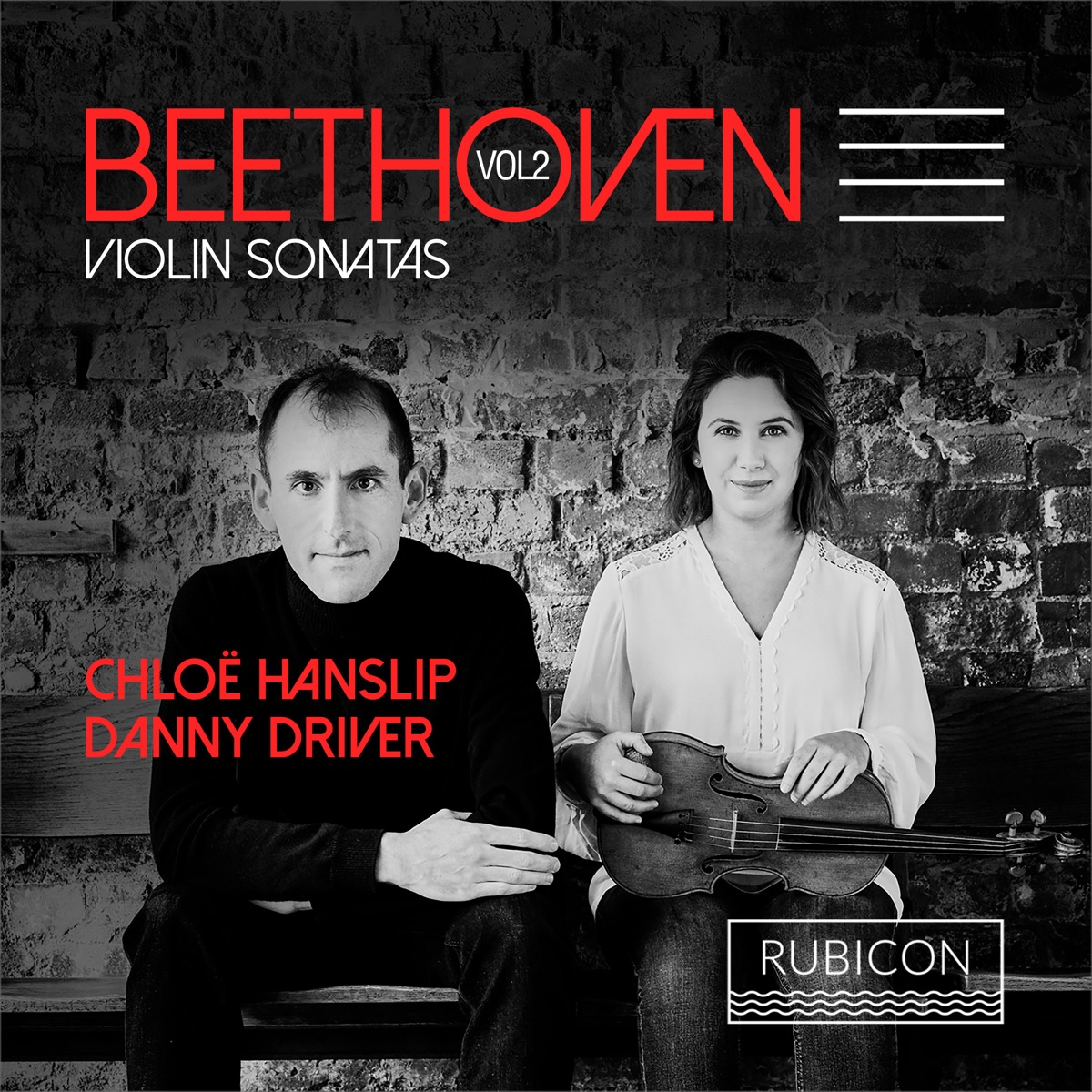 Beethoven: Violin Sonatas, Vol. 2 by Chloë Hanslip & Danny Driver album cover