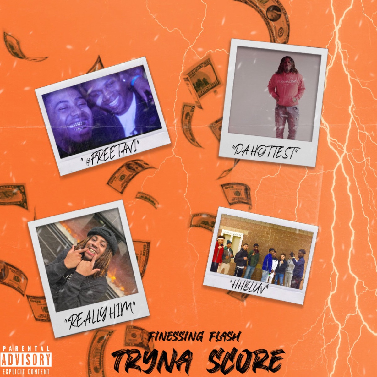 Tryna Score - Single by Finessing Flash album cover