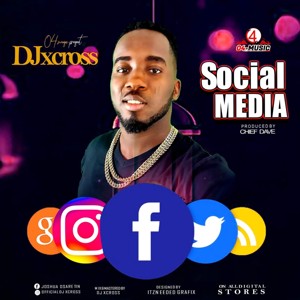 Social Media - Single by Djxcross album cover