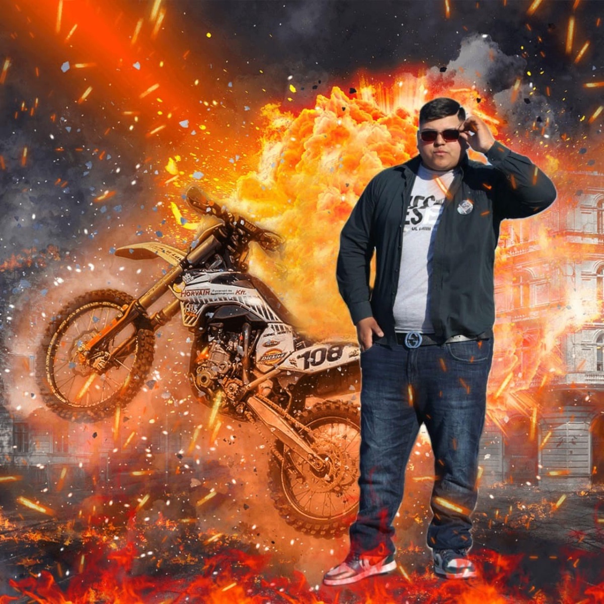 AFUEGO LENTO (IGNACIO EL MAKIAVELIK) - Single by Los sayaganster album cover