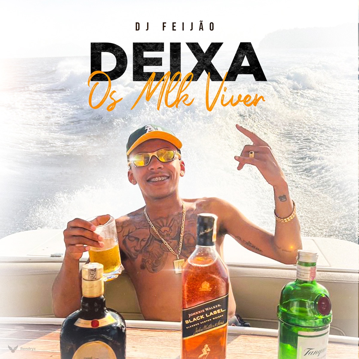 Deixa Os Mlk Viver - Single by DJ Feijão MPC album cover