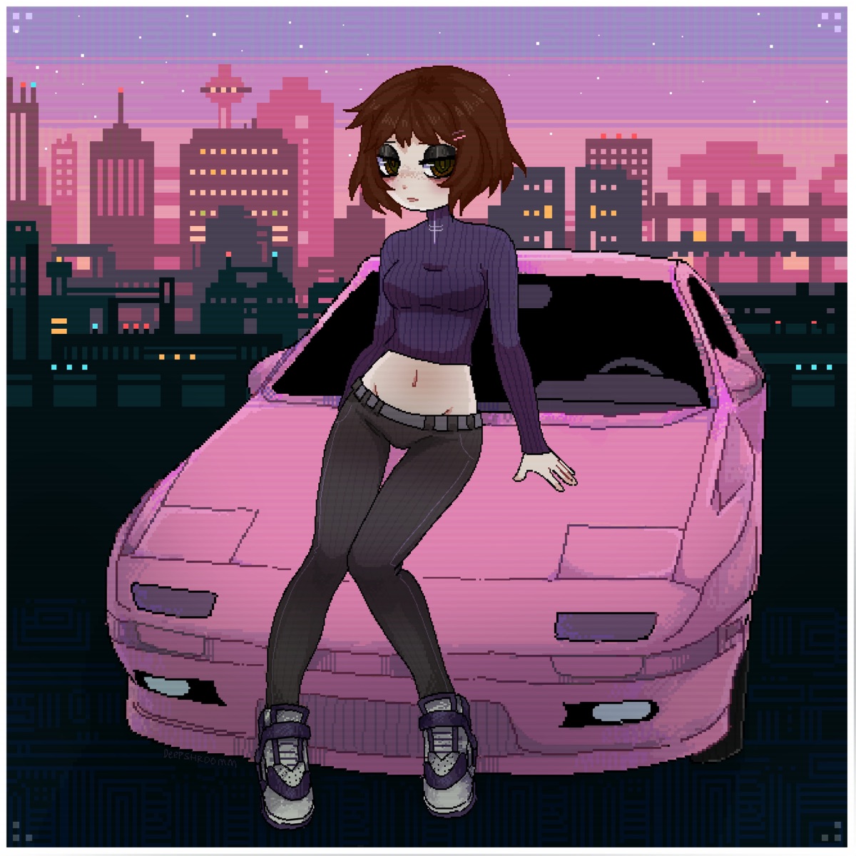 Super Cute ^ - ^ - Single by Manzur, Tego & wavyy album cover