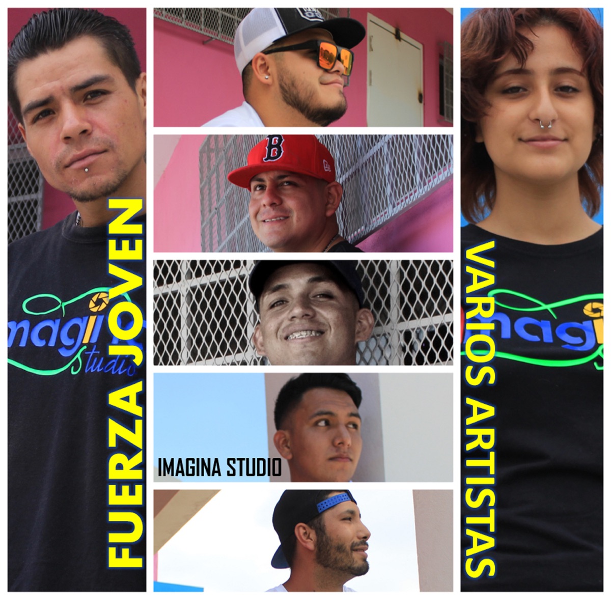 Fuerza Joven (feat. Mr Pinguas, Joe Soto, Charly Mc, Leinad, Arloz & Dominic Darco) - Single by Daniel 1:8 album cover