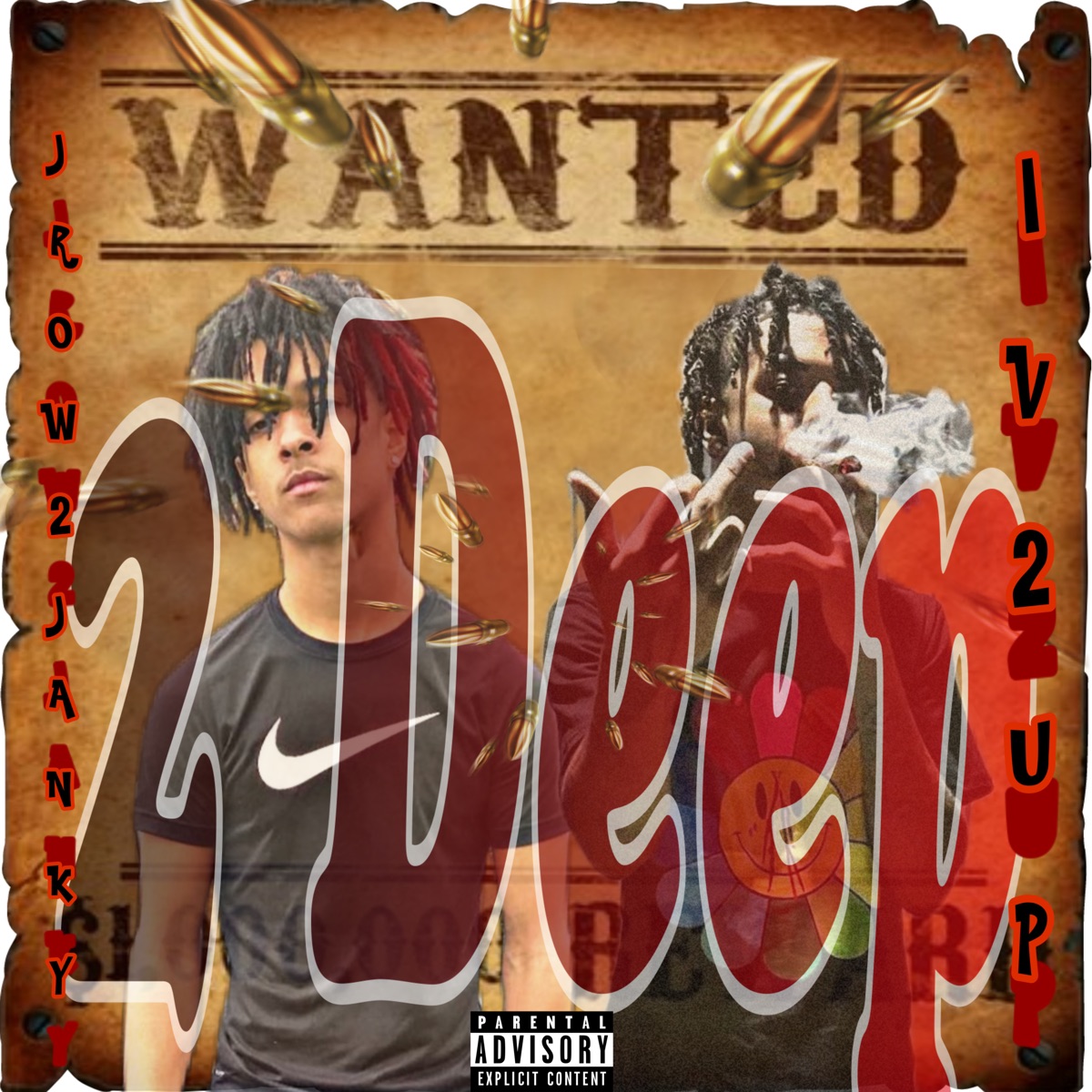 2 Deep (feat. JROW2JANKY) by IV 2UP album cover