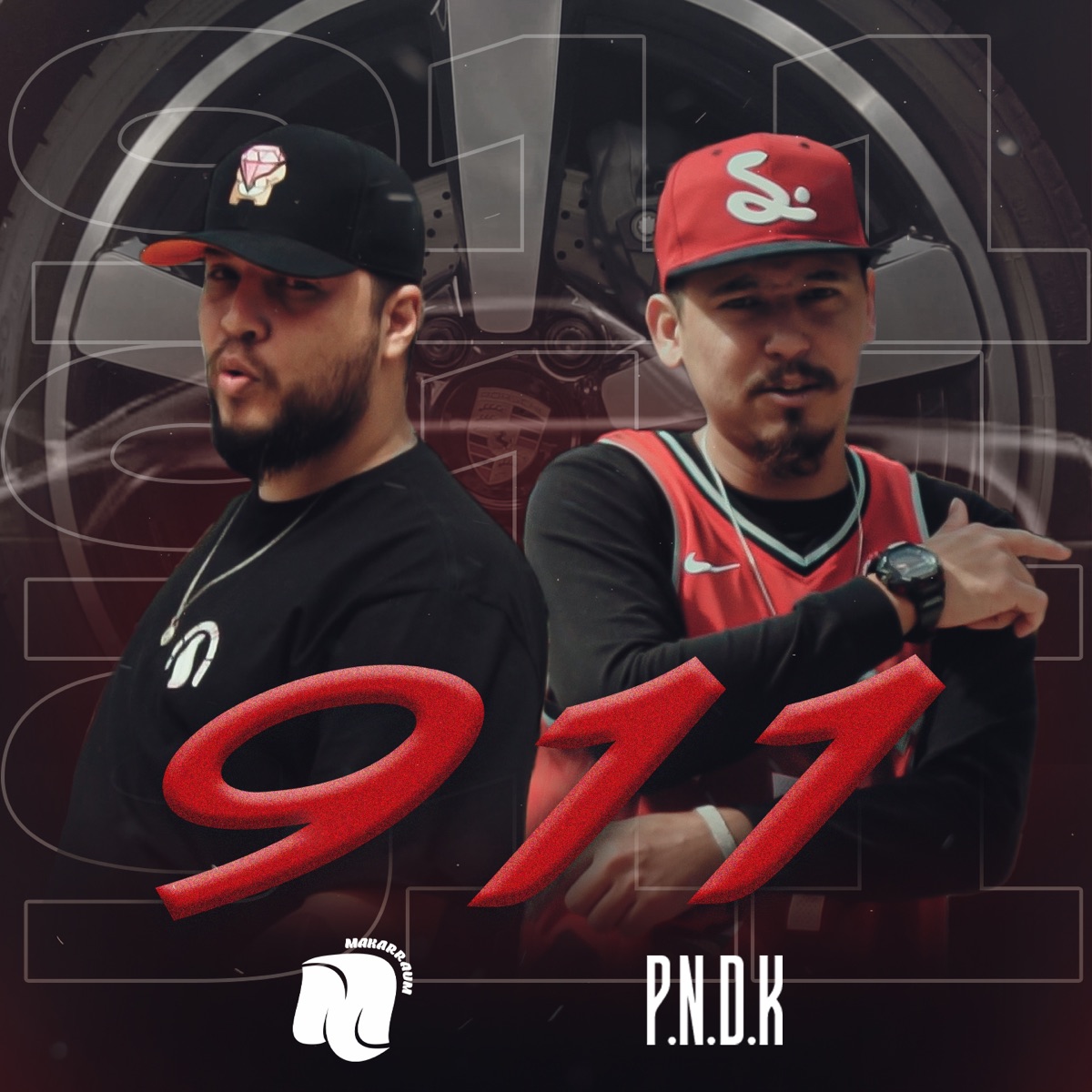 911 - Single by Makarraum & P.N.D.K album cover