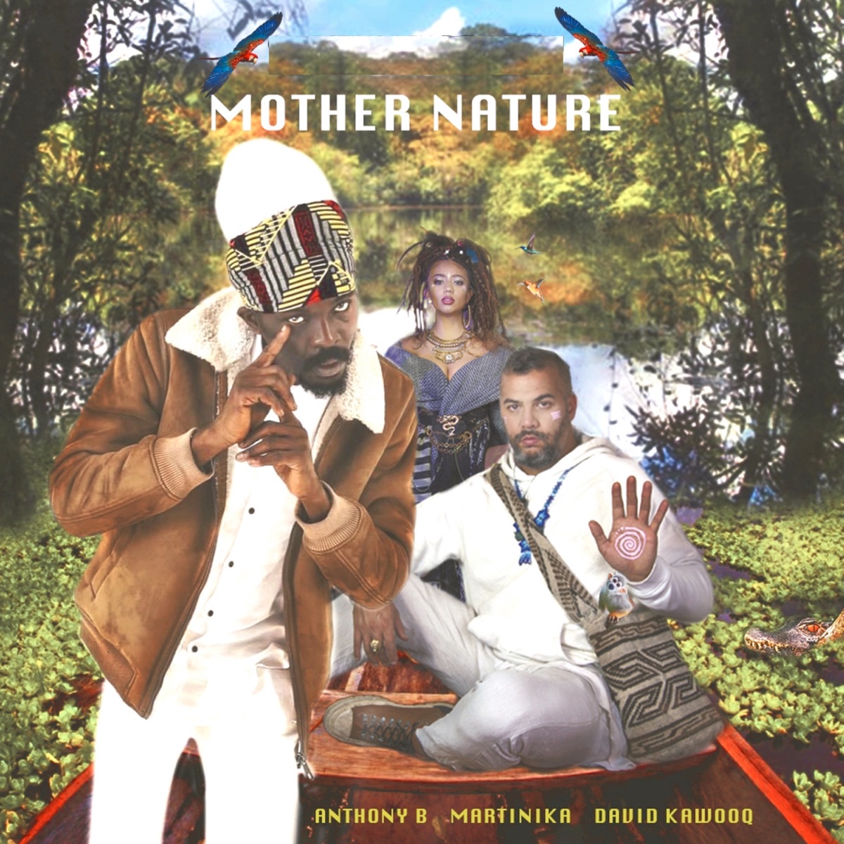 Mother Nature - Single by David Kawooq, Anthony B & Martinika album cover