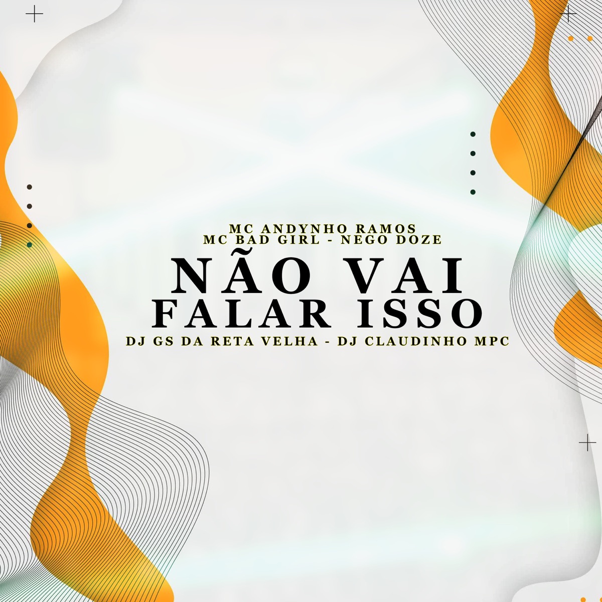 Não Vai Falar Isso - Single by Dj Gs da Reta velha, MC Andynho Ramos, Nego Doze, Dj Claudinho Mpc & MC Bad Girl album cover