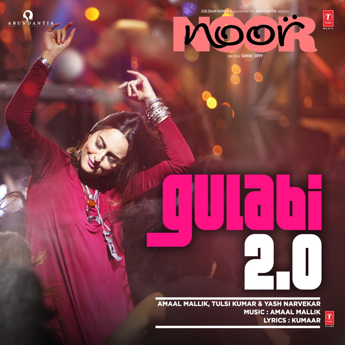 Gulabi 2.0 (From "Noor") - Single by Amaal Mallik, Tulsi Kumar, Yash Narvekar & R.D. Burman album cover