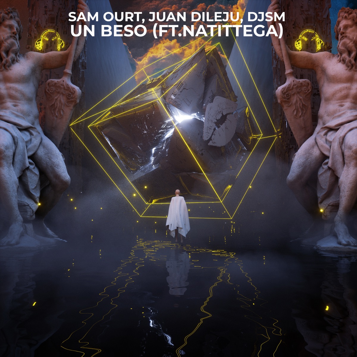 Un Beso (feat. Natittega) - Single by Sam Ourt, Juan Dileju & DJSM album cover