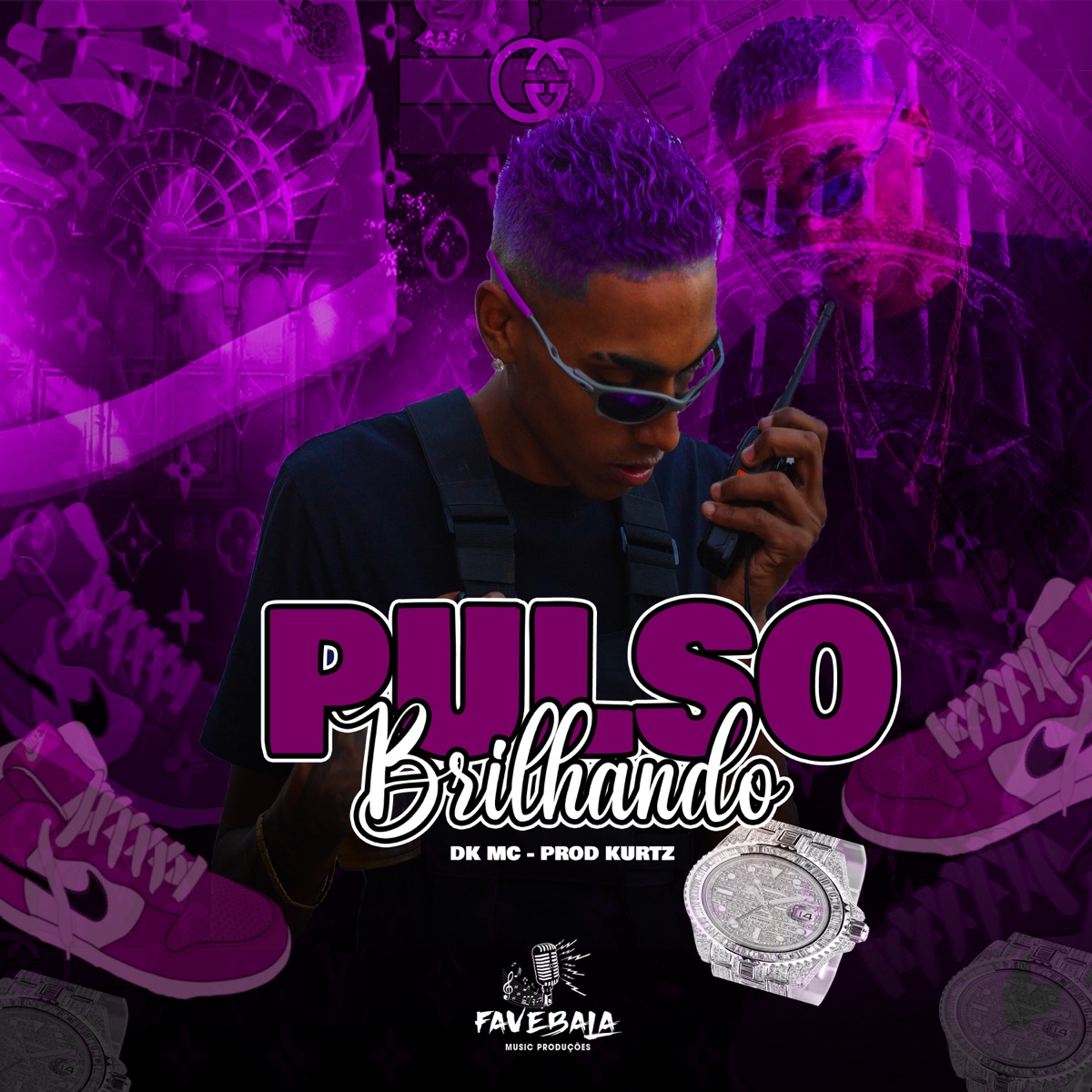 Pulso Brilhando - Single by DK Mc oficial album cover