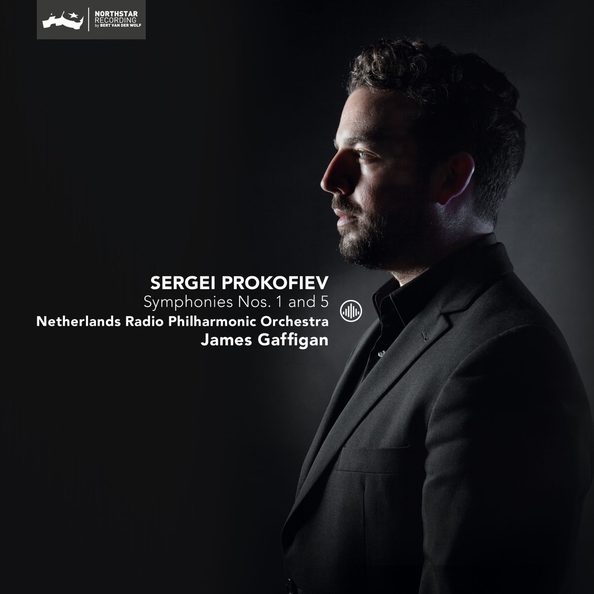 Prokofiev: Symphonies Nos. 1 and 5 by Netherlands Radio Philharmonic Orchestra & James Gaffigan album cover