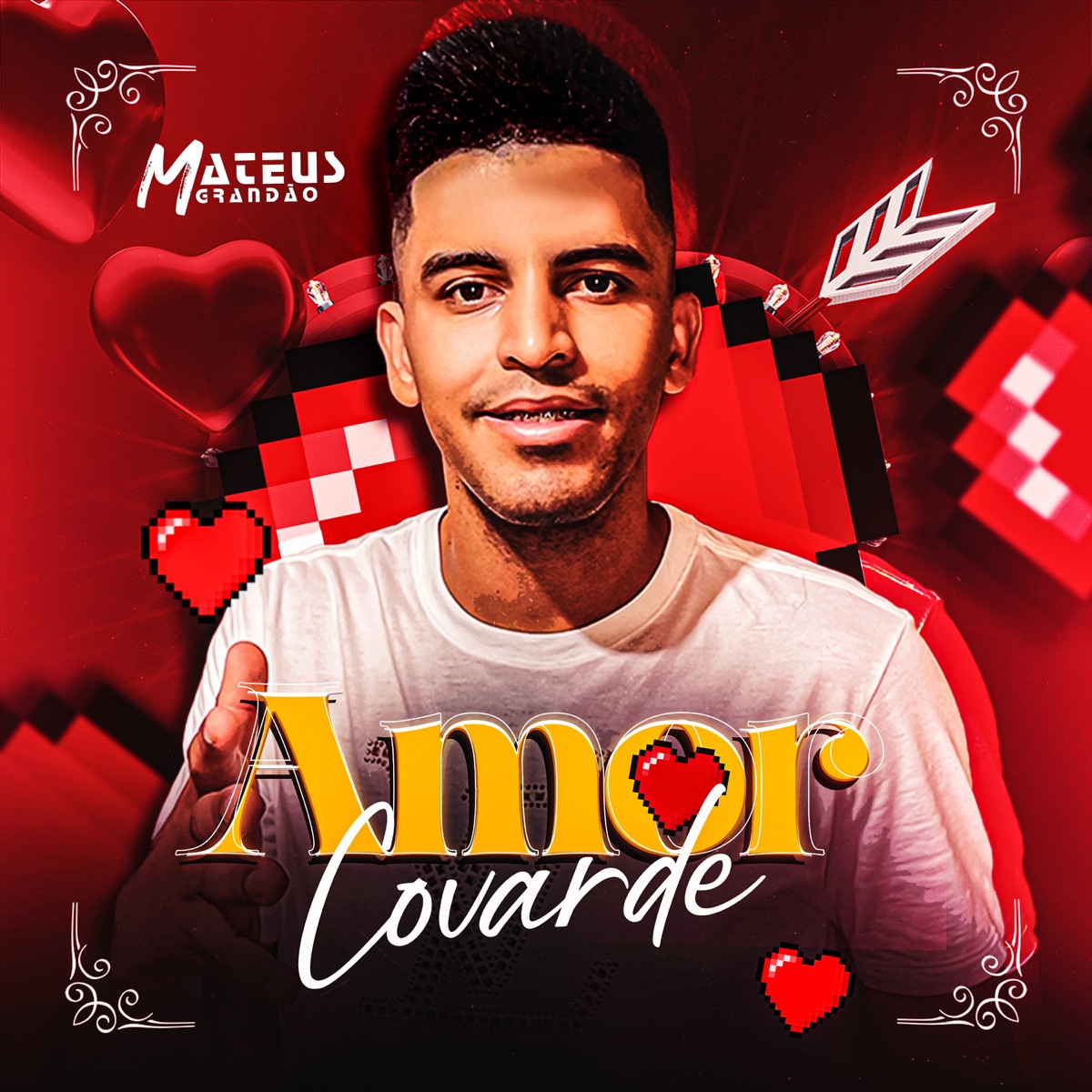 Amor Covarde - Single by Mateus Grandão album cover