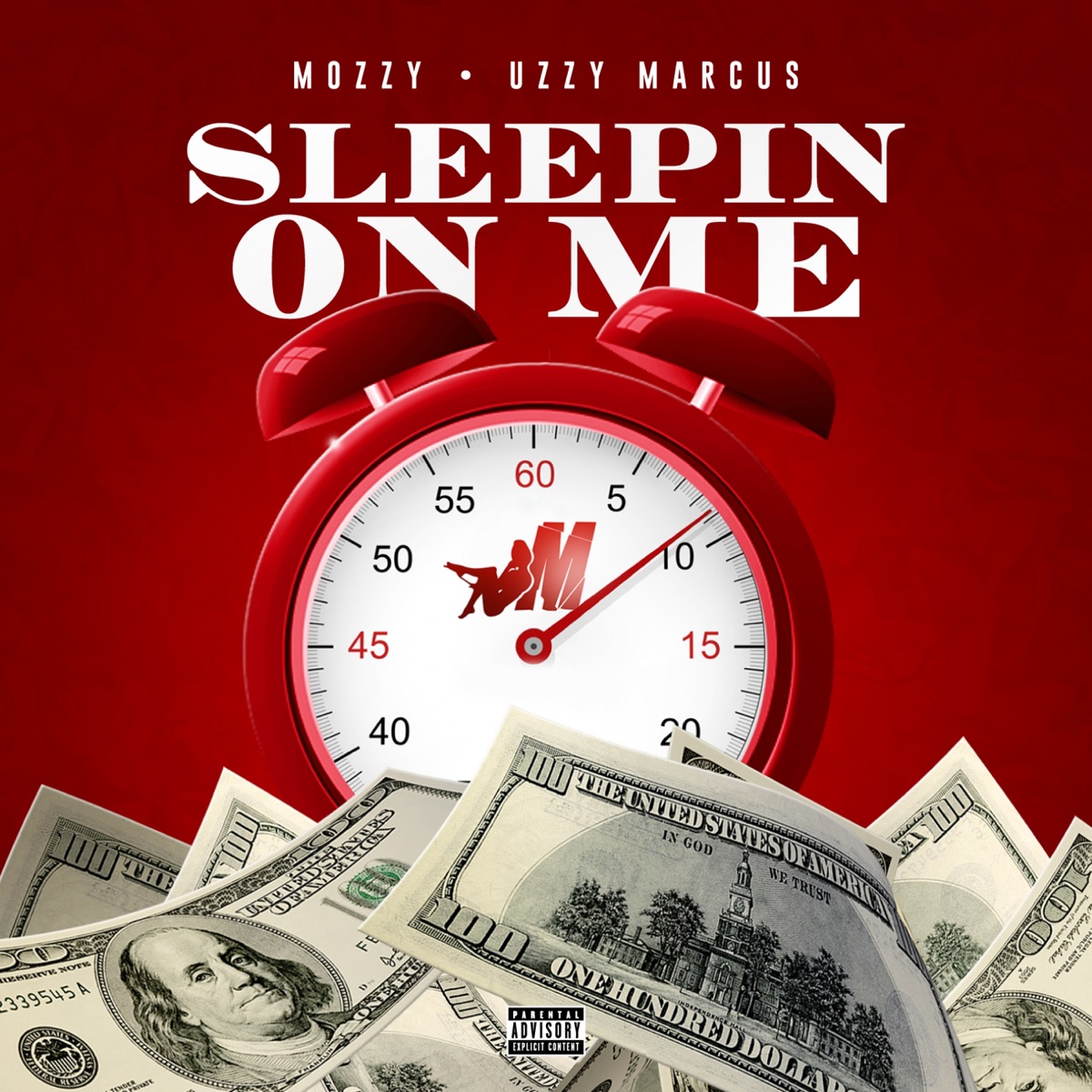 Sleepin on Me (feat. Uzzy Marcus) - Single by Mozzy album cover artwork