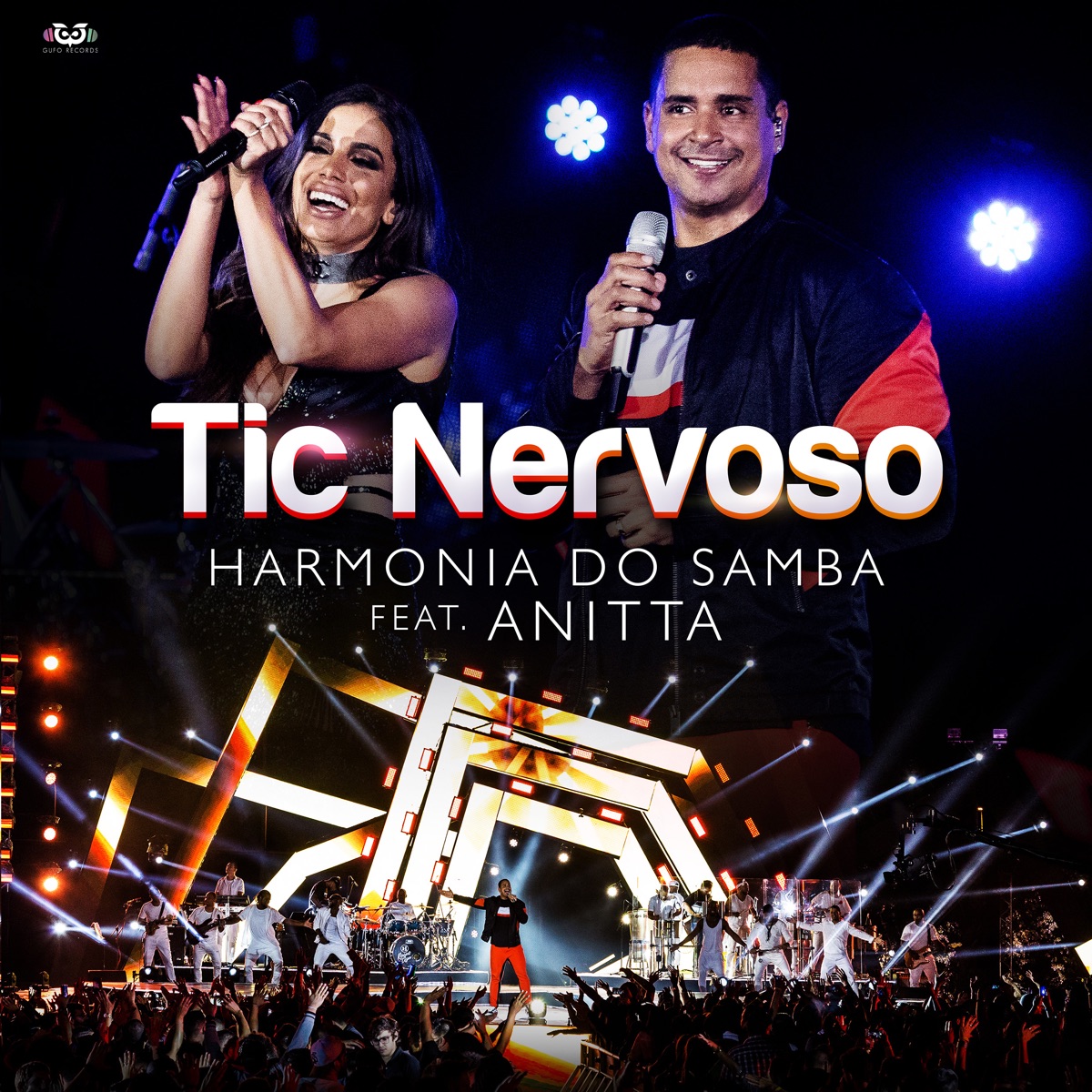 Tic Nervoso (feat. Anitta) [Ao Vivo] - Single by Xanddy Harmonia album cover