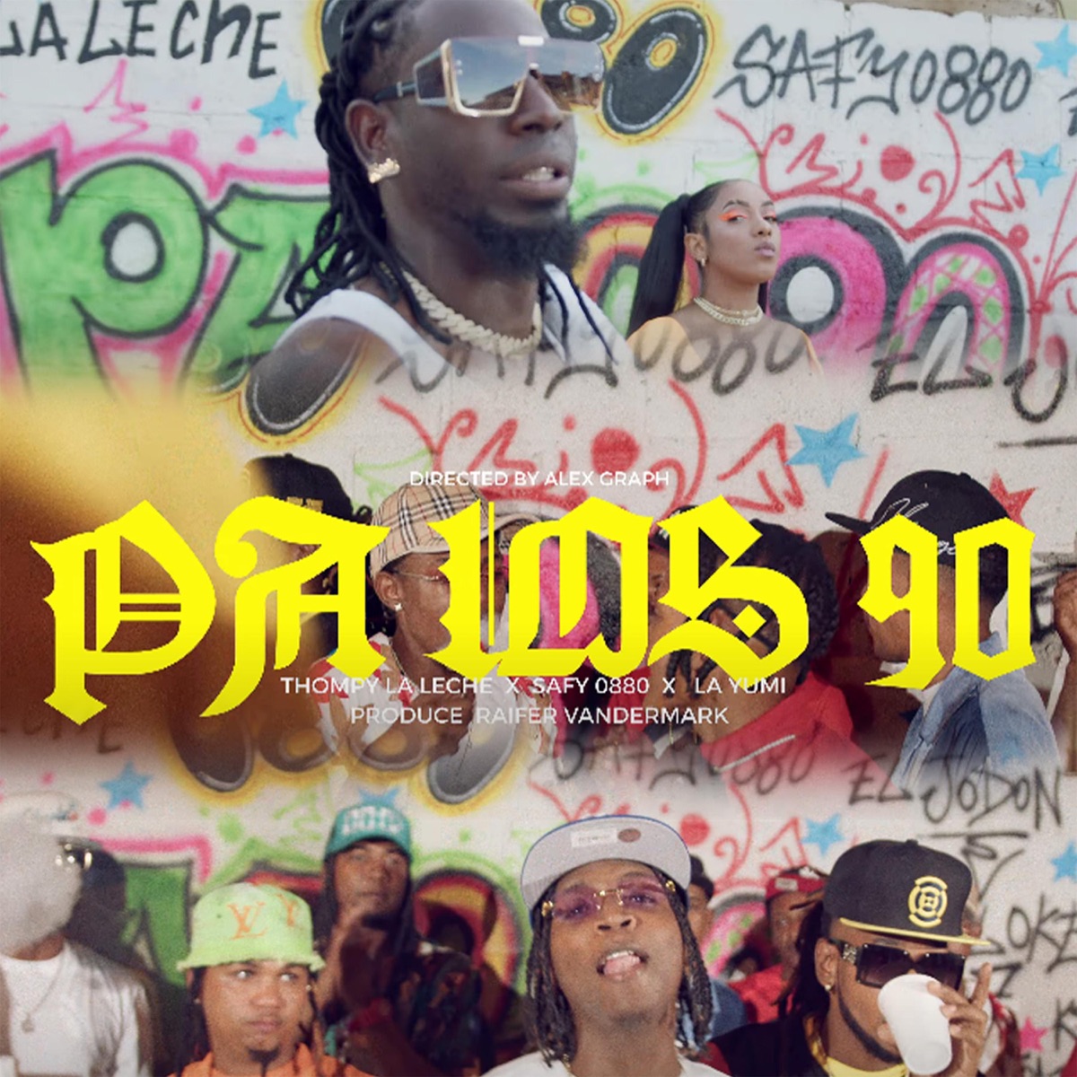 PA LOS 90 (THOMPY LA LECHE, LA YUMI RD & EL SAFY 0880 Remix) - Single by Thompy La leche album cover