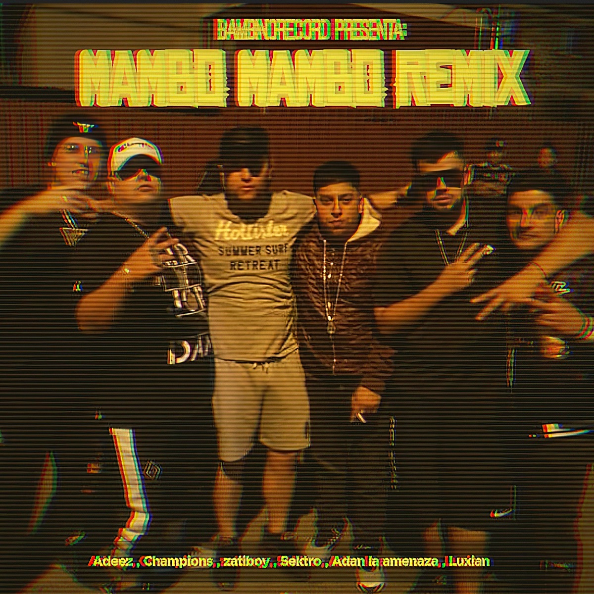Mambo Mambo (Remix) [feat. Dimelochampions, sektro, Adan La Amenaza, Luxiam & Zatiboy] - Single by A-Deez album cover