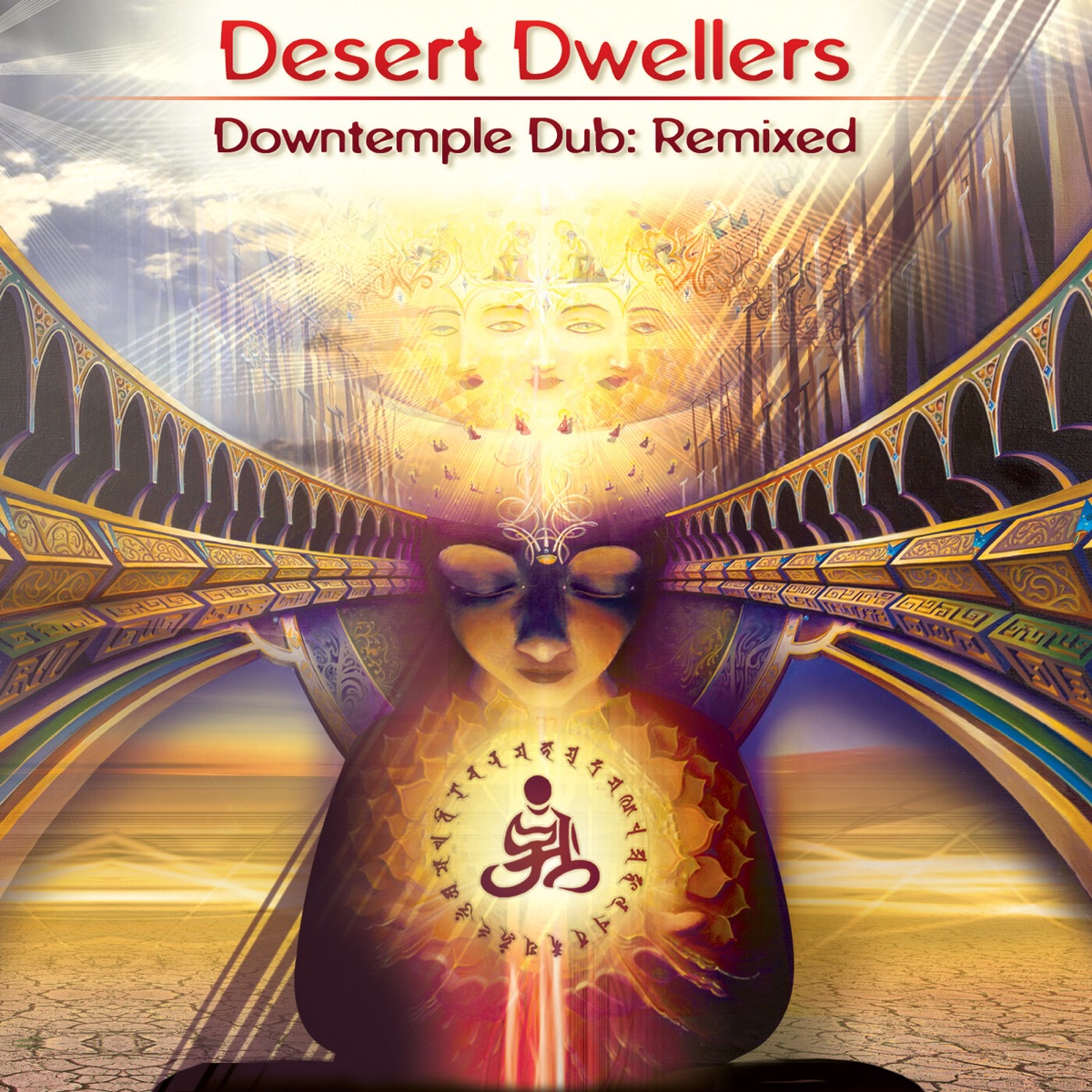 Downtemple Dub: Remixed by Desert Dwellers album cover