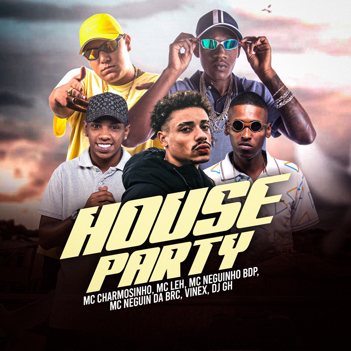 House Party (feat. Mc Neguin da BRC, VINEX & Mc Charmosinho) - Single by Mc Leh, MC Neguinho BDP & DJ GH album cover