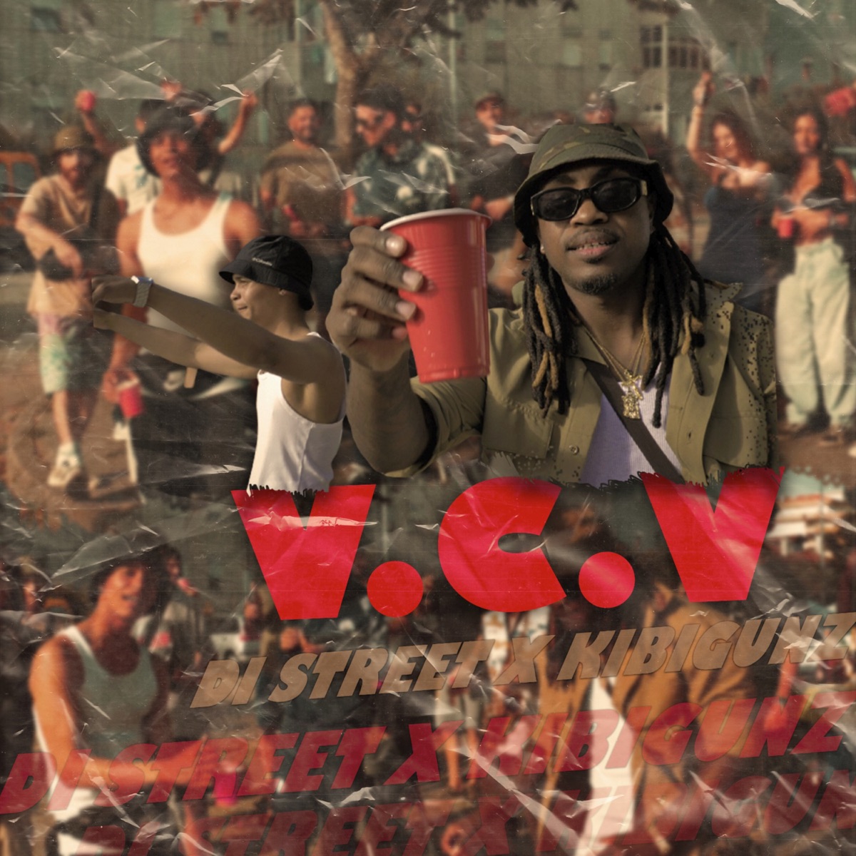 V.C.V (Vida Com Vibe) - Single by Di Street, Kibigunz & DOTE album cover