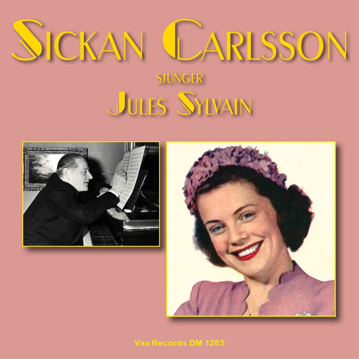 Sickan Carlsson sjunger Jules Sylvain by Sickan Carlsson album cover