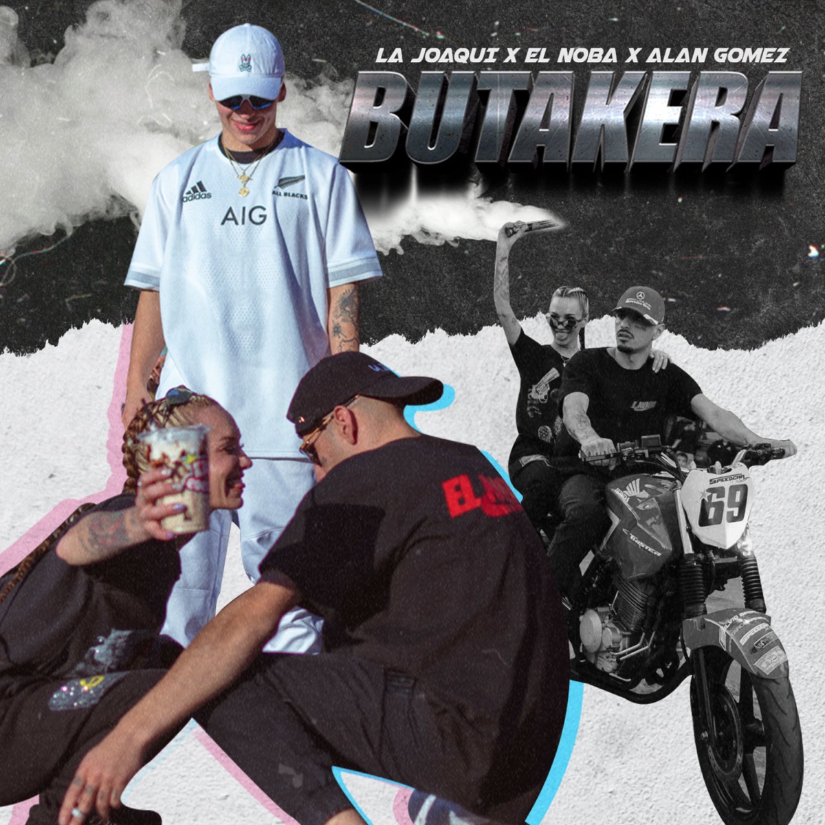 Butakera - Single by La Joaqui, Alan Gomez & EL NOBA album cover