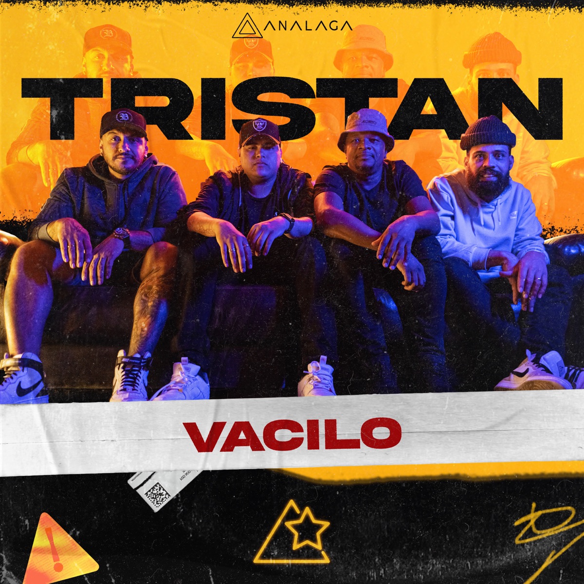 Vacilo - Single by ANALAGA & Tristan album cover