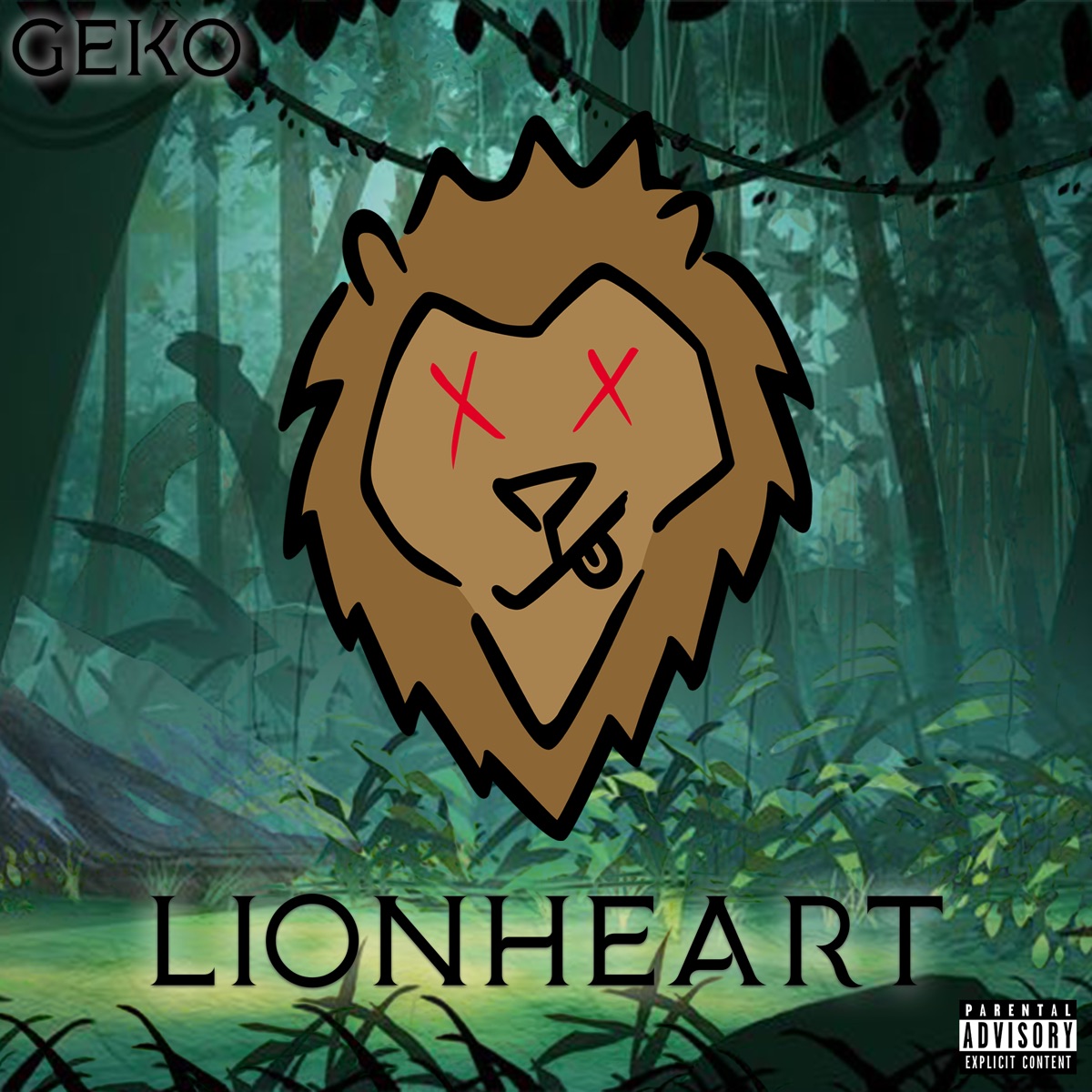 LionHeart by Geko album cover