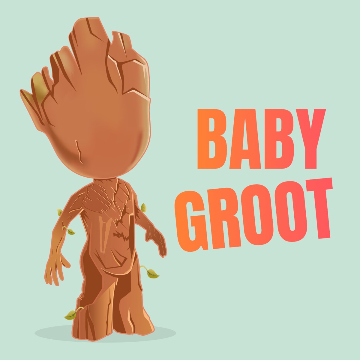 Baby Groot - Single by Qino album cover