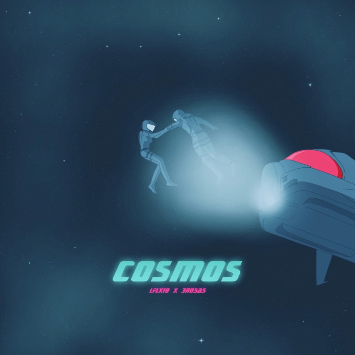 Cosmos (feat. 3rosas) - Single by LFlx18 album cover