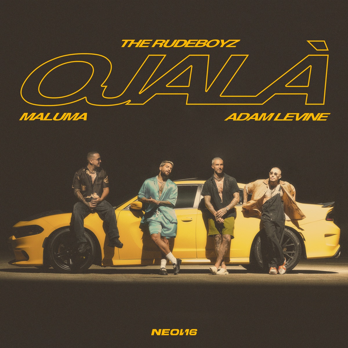 Ojalá - Single by The Rudeboyz, Maluma & Adam Levine album cover