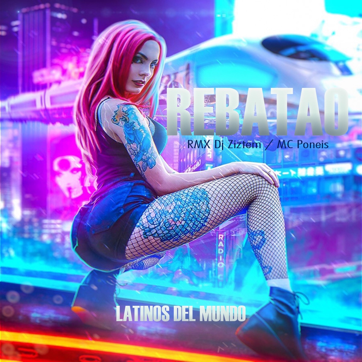 REBATAO (feat. MC Poneis) - Single by Dj ziztem album cover