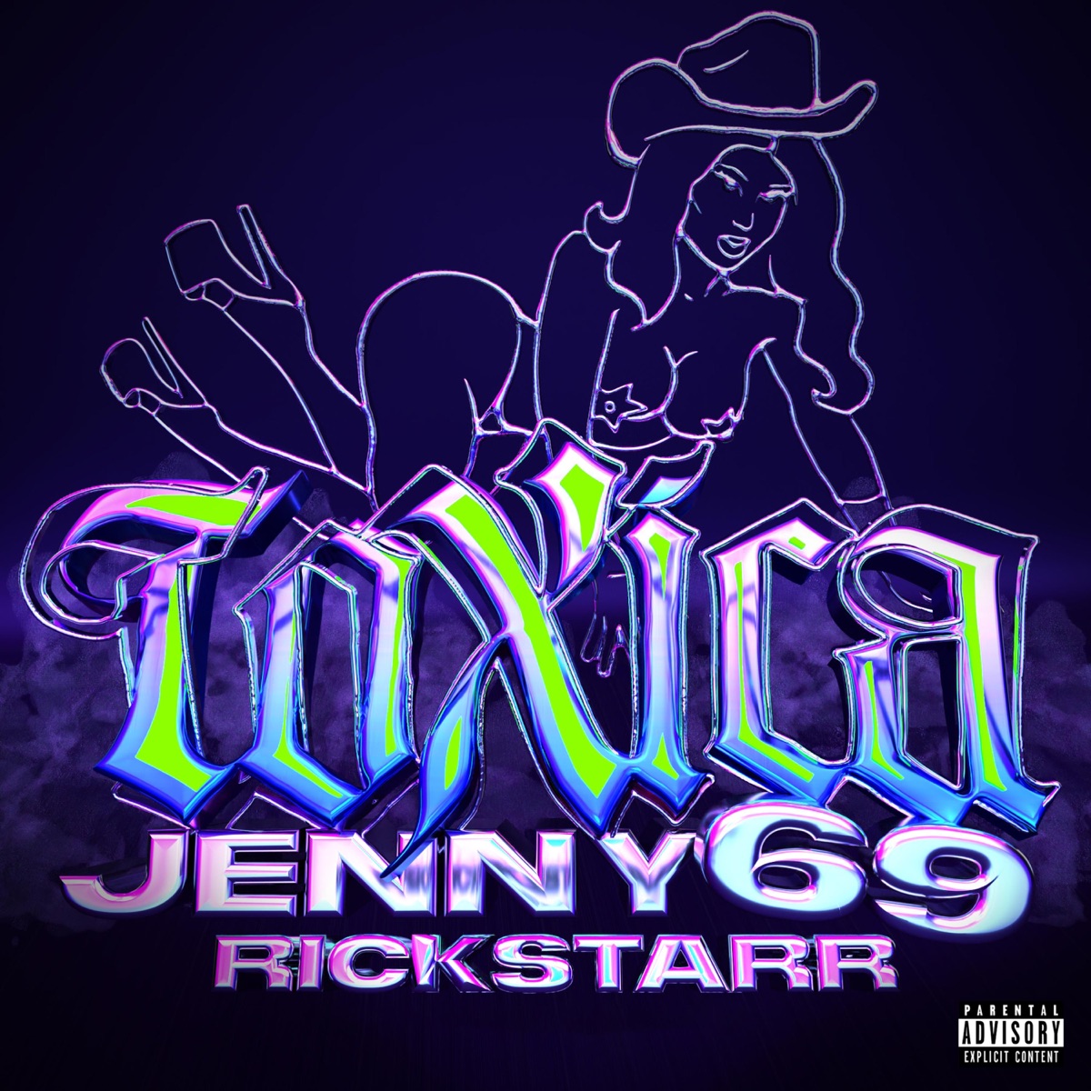 Toxica - Single by Jenny69, Rickstarr, 2DEEP & JoeytheGAWD album cover