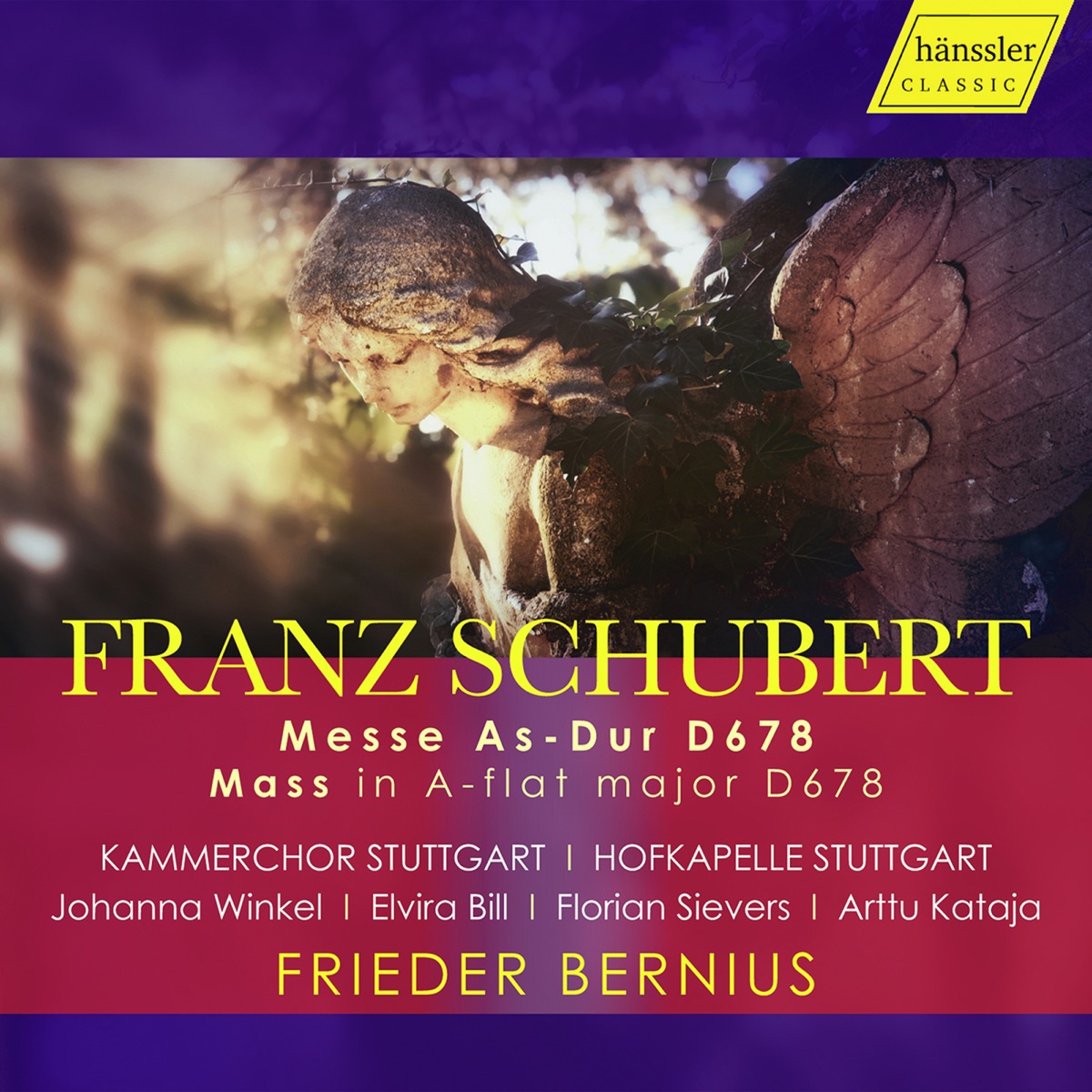 Schubert: Mass No. 5 in A-Flat Major, D. 678 by Hofkapelle Stuttgart & Frieder Bernius album cover