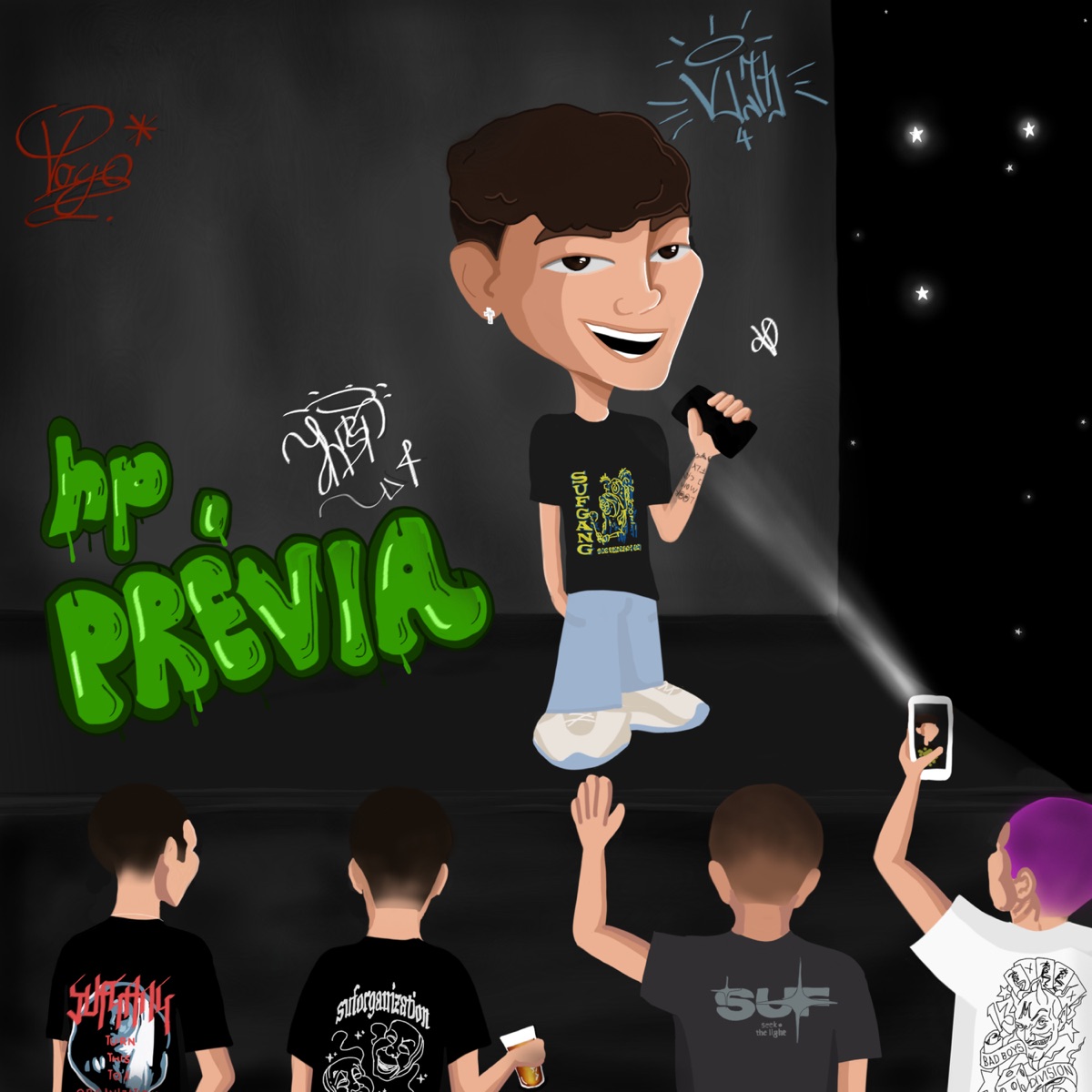 Previa - Single by Hp album cover