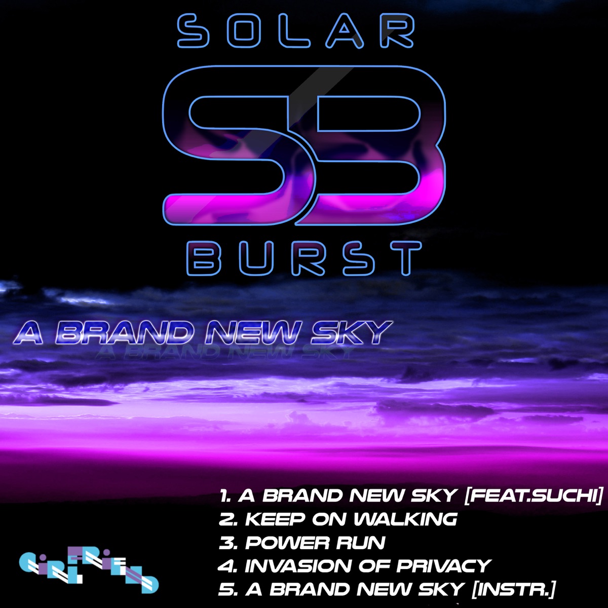 A Brand New Sky - EP by Solar Burst & SUCHI album cover