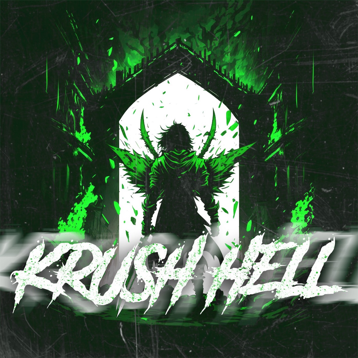 KRUSH HELL (Sped Up) - Single by QUPE, Businkx. & ssxrcazm album cover