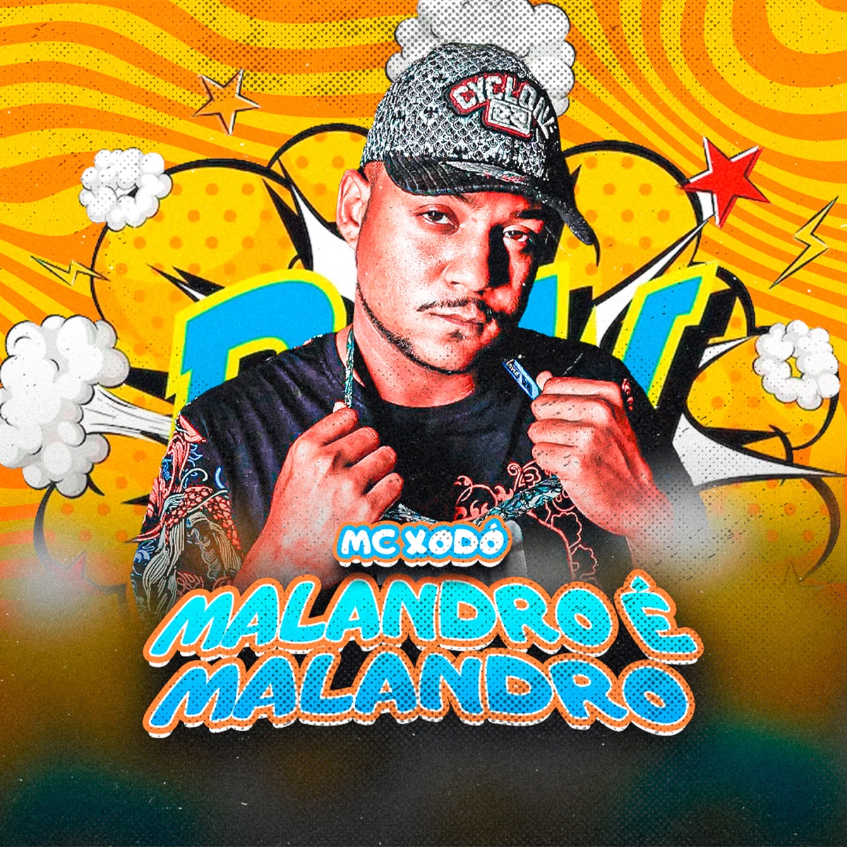 Malandro e Malandro - Single by Mc Xodó & Davi no beat album cover