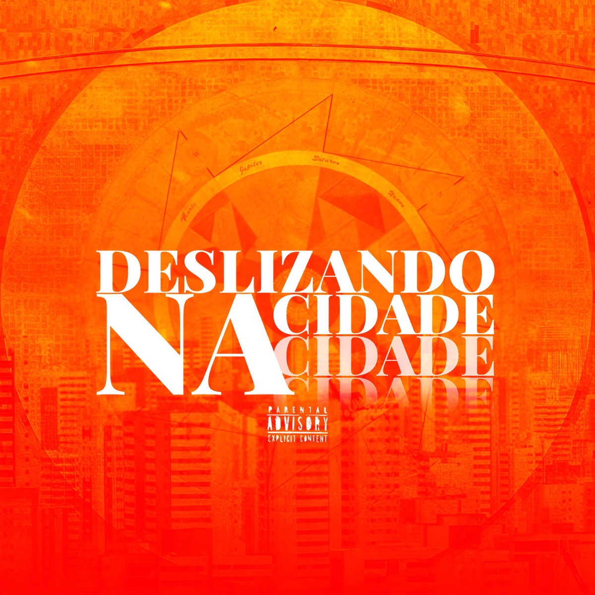 Deslizando Na Cidade - Single by Saezo Ackurple album cover
