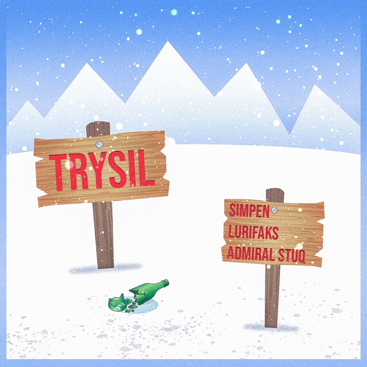 Trysil - Single by Simpen, Lurifaks & Admiral Stuq album cover