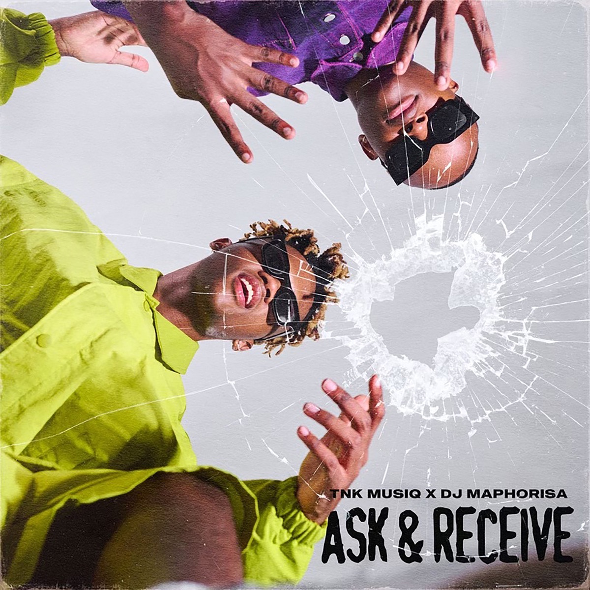 Ask & Receive EP by TNK MusiQ & DJ Maphorisa album cover