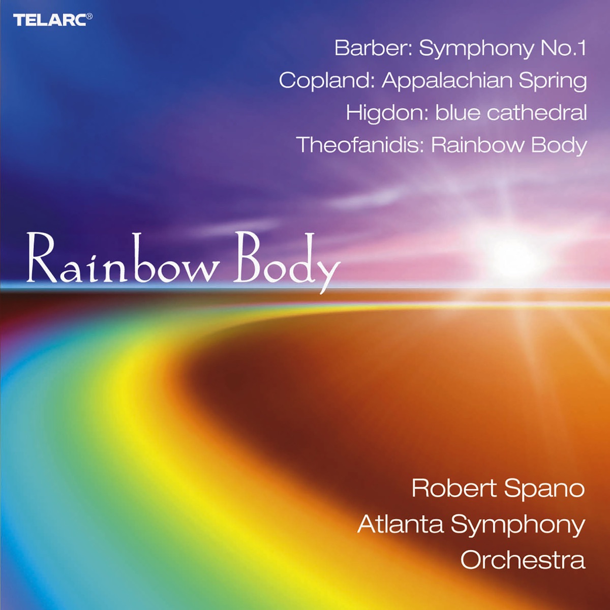 Rainbow Body by Atlanta Symphony Orchestra & Robert Spano album cover