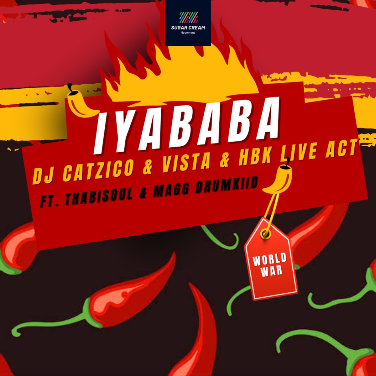 Iyababa (feat. Thabisoul & Magg Drumkiid) - Single by Dj Catzico, Vista & HBK Live Act album cover