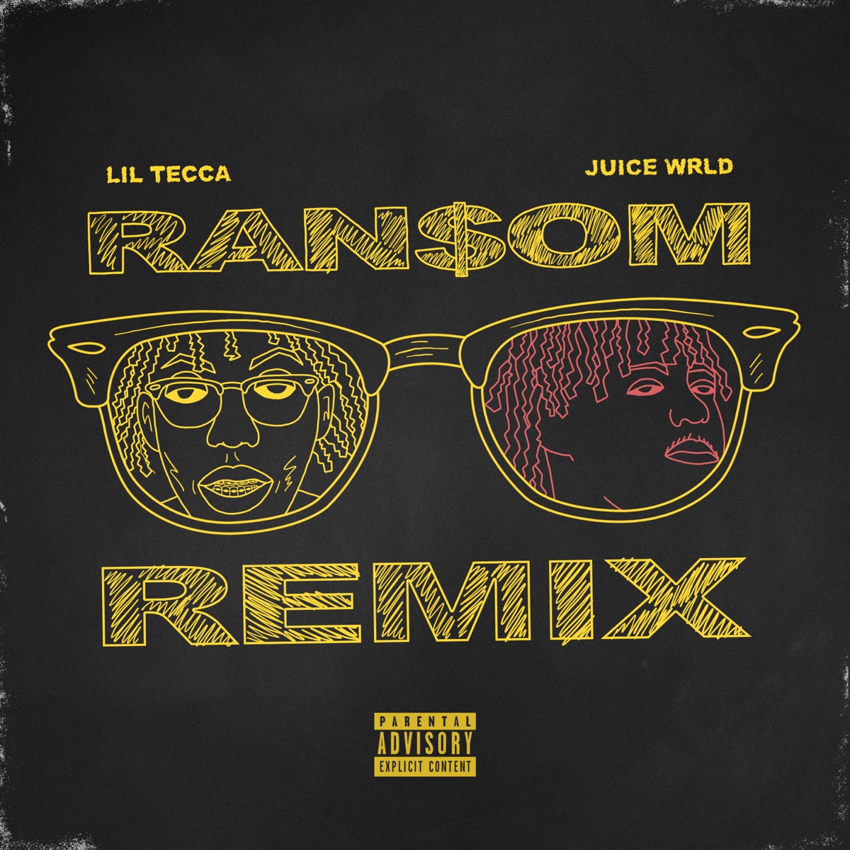 Ransom (Remix) - Single by Lil Tecca & Juice WRLD album cover