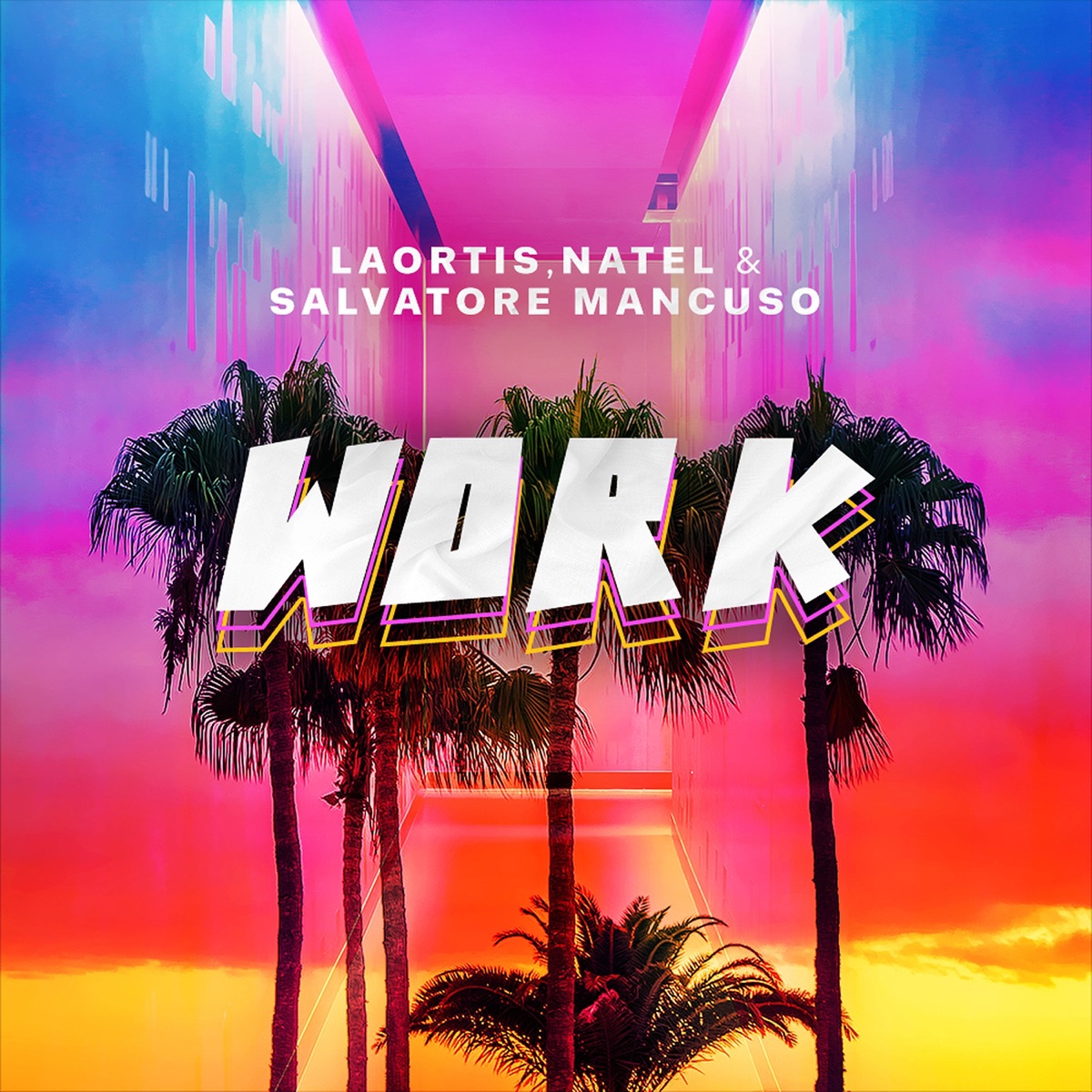Work - Single by Laortis, NVT3L & Salvatore Mancuso album cover