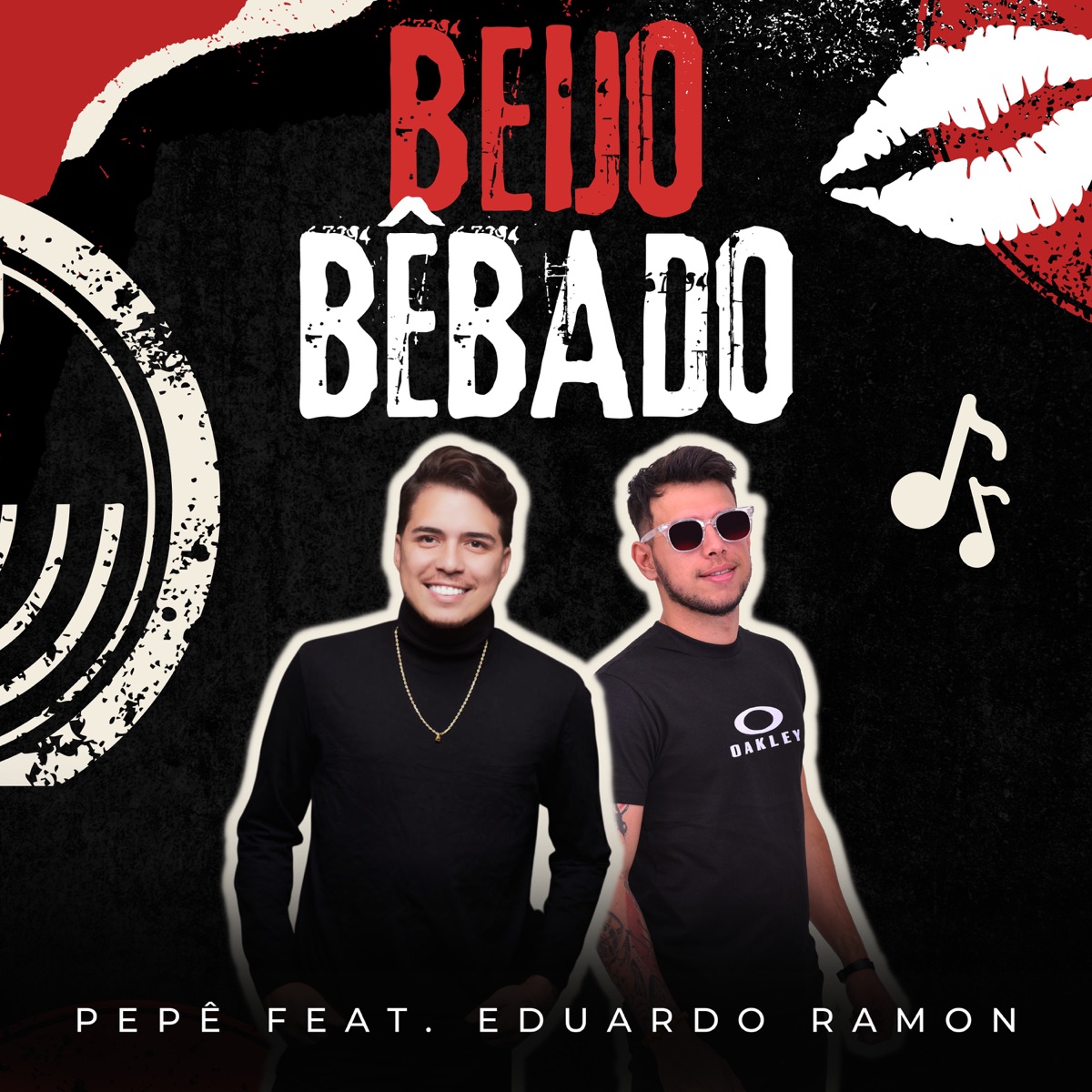 Beijo Bêbado (Cover) [feat. Eduardo Ramón] - Single by pepê album cover