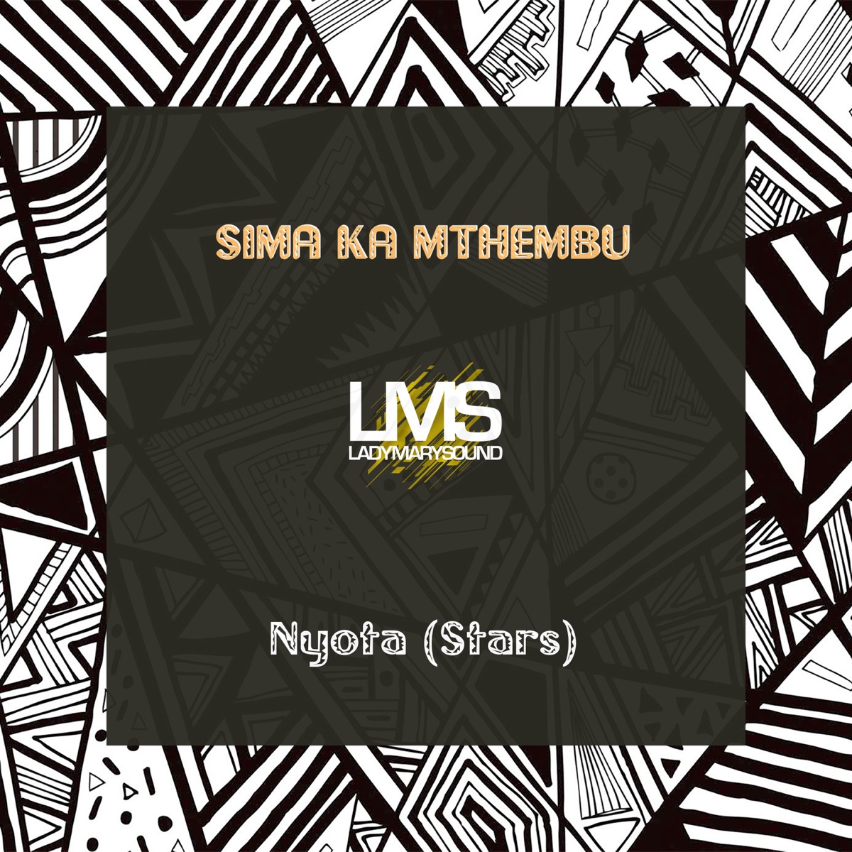 Nyota (Stars) - Single by Sima Ka Mthembu album cover